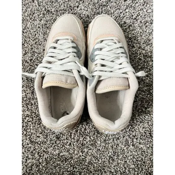 Nike Air Max 90 premium hemp Sanddrift size 7.5 men/9 women's - Picture 4 of 7